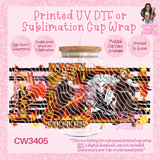 CW3405 UV DTF/SUB Cup Wraps