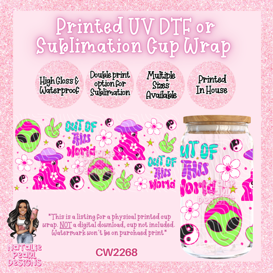 CW2268 UV DTF/SUB Cup Wraps