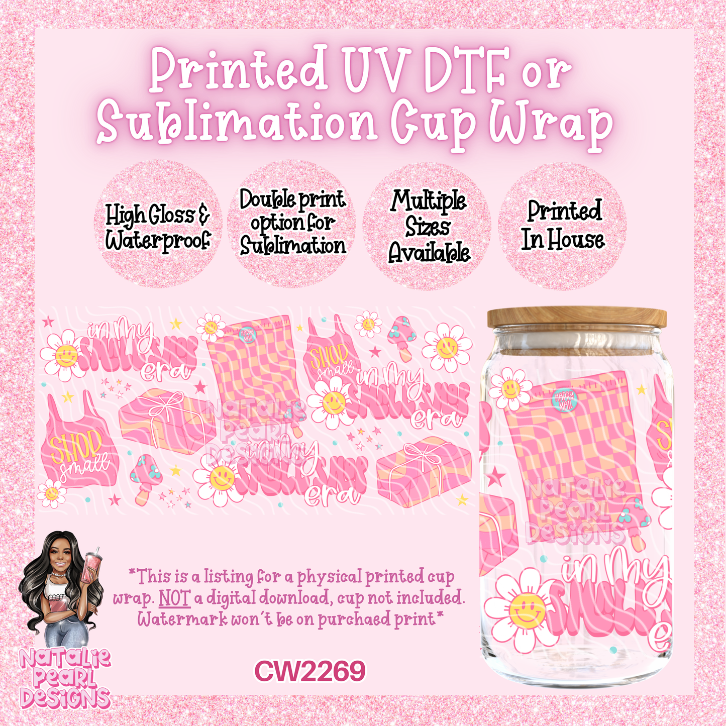 CW2269 UV DTF/SUB Cup Wraps