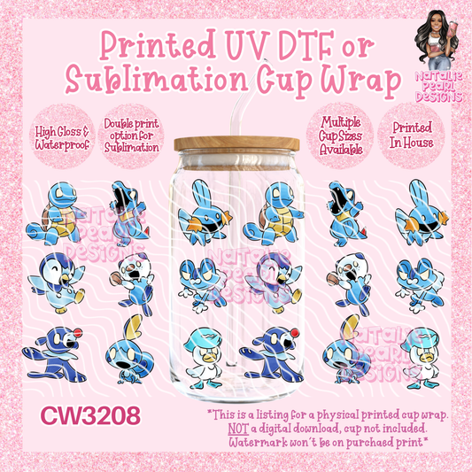 CW3208 UV DTF/SUB Cup Wraps