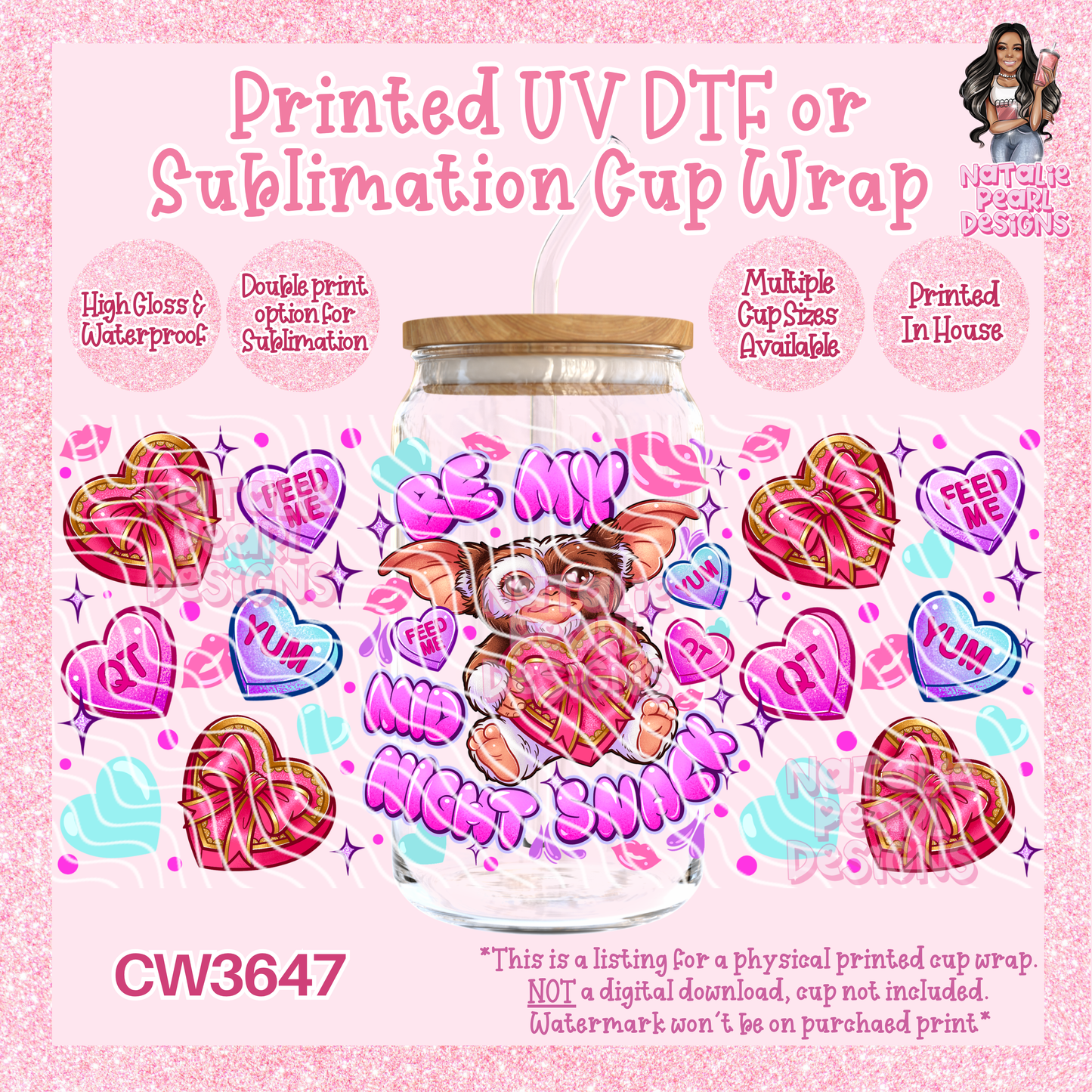 CW3647 UV DTF/SUB Cup Wraps