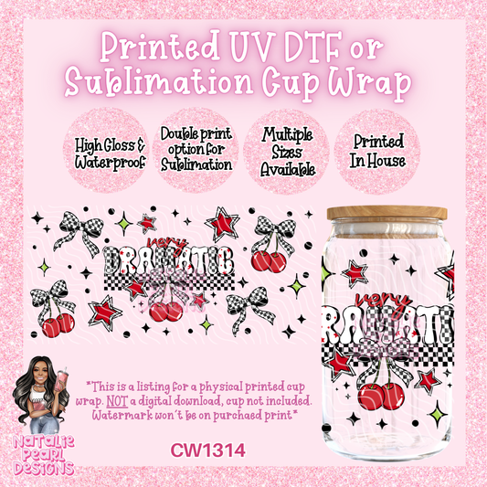 CW1314 UV DTF/SUB Cup Wrap