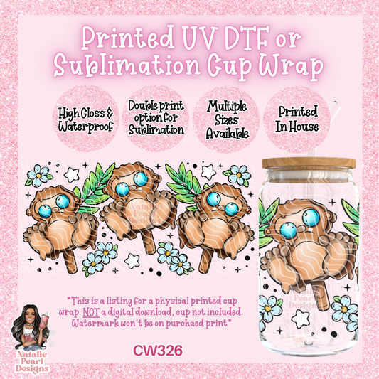 CW326 UV DTF/SUB Cup Wrap