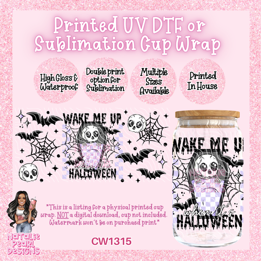 CW1315 UV DTF/SUB Cup Wrap
