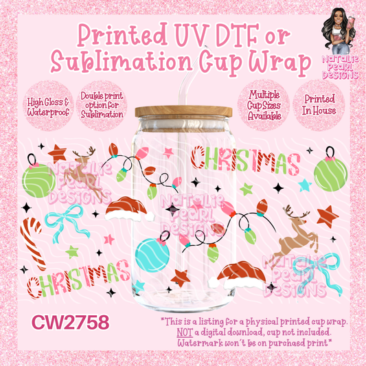 CW2758 UV DTF/SUB Cup Wraps
