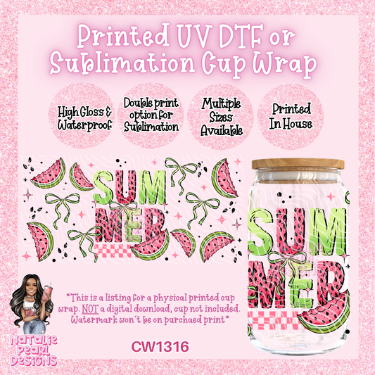 CW1316 UV DTF/SUB Cup Wrap