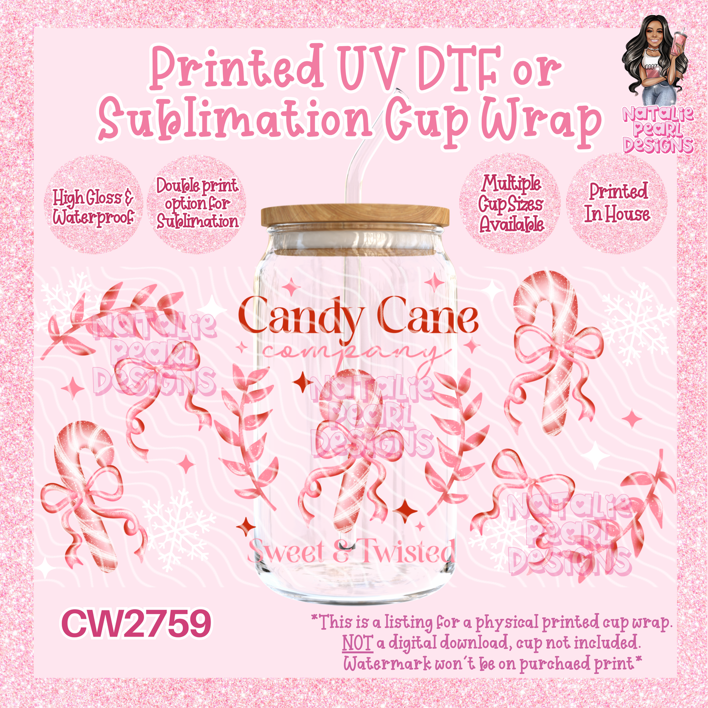 CW2759 UV DTF/SUB Cup Wraps