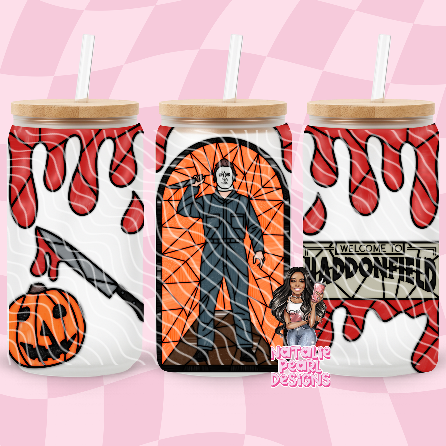 Horror Glass Cans