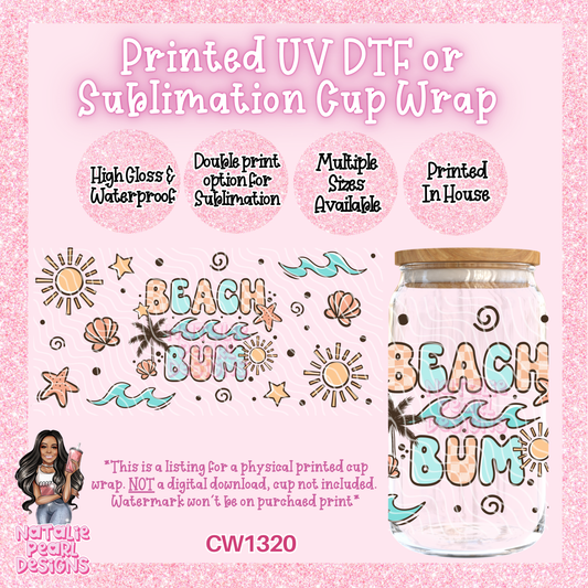 CW1320 UV DTF/SUB Cup Wrap