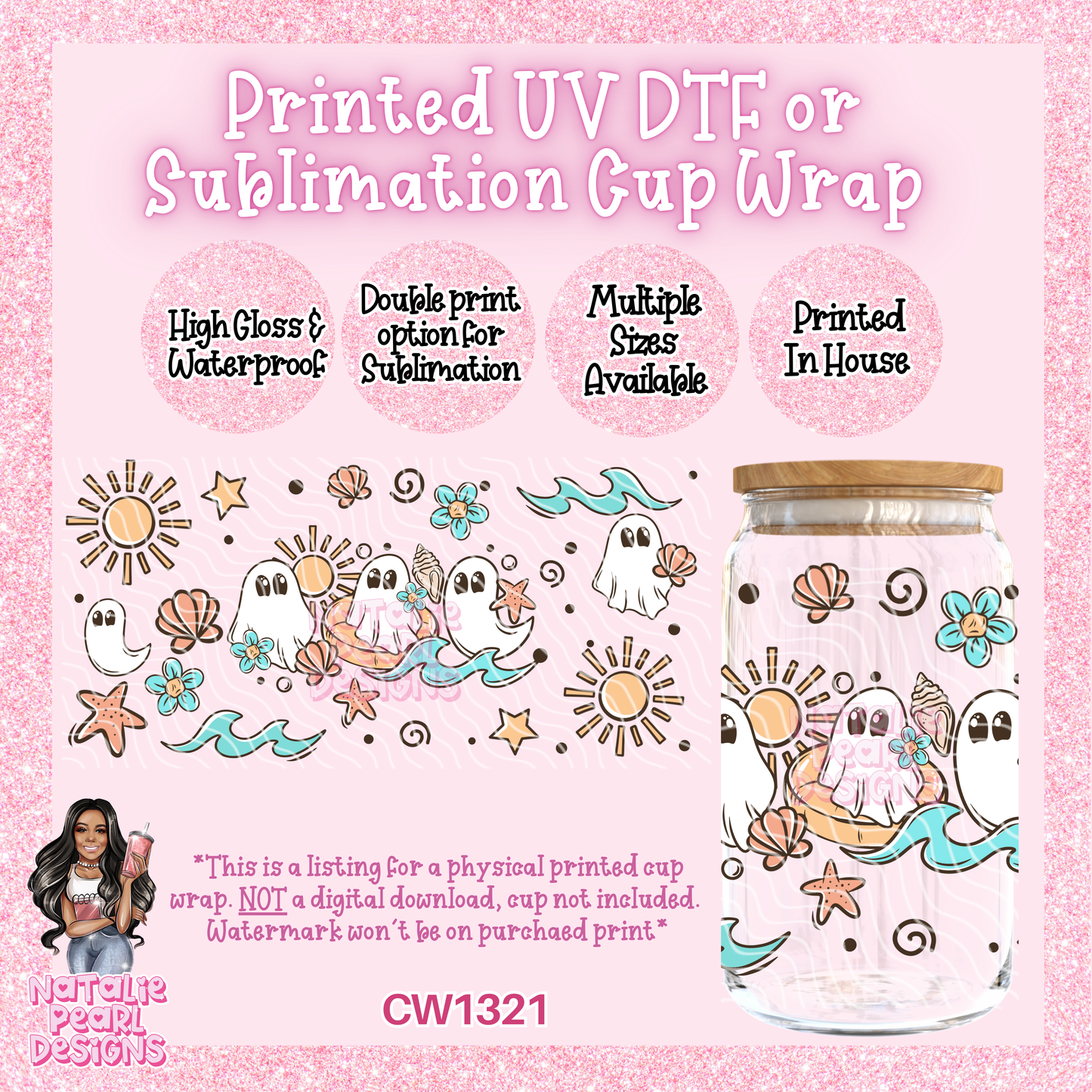 CW1321 UV DTF/SUB Cup Wrap