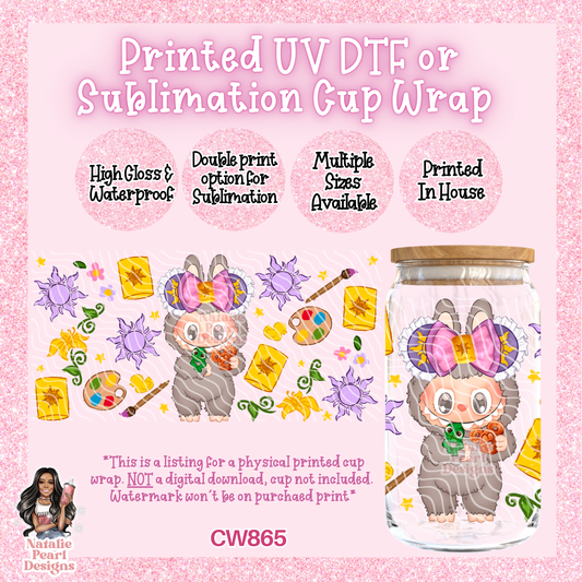 CW865 UV DTF/SUB Cup Wrap