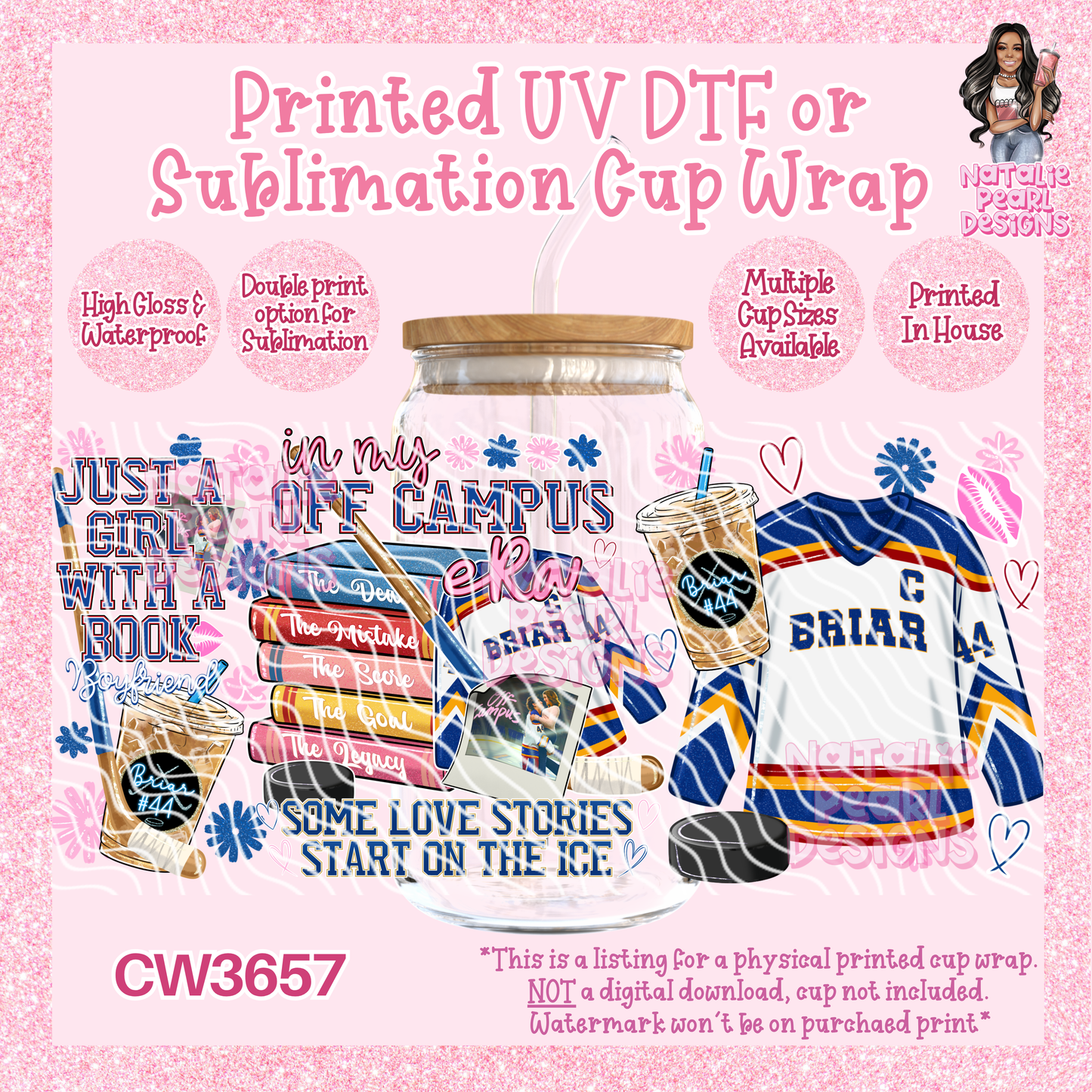 CW3657 UV DTF/SUB Cup Wraps