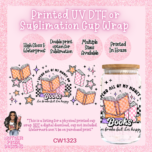 CW1323 UV DTF/SUB Cup Wrap