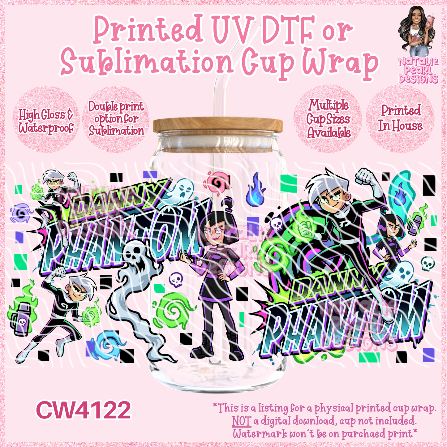 CW4122 UV DTF/SUB Cup Wraps