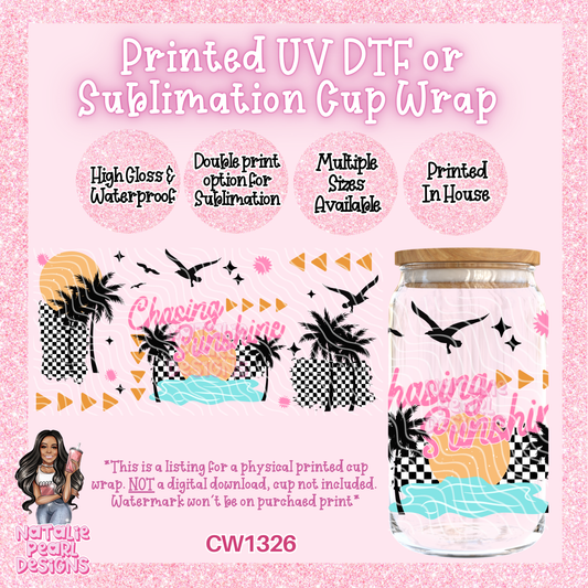 CW1326 UV DTF/SUB Cup Wrap