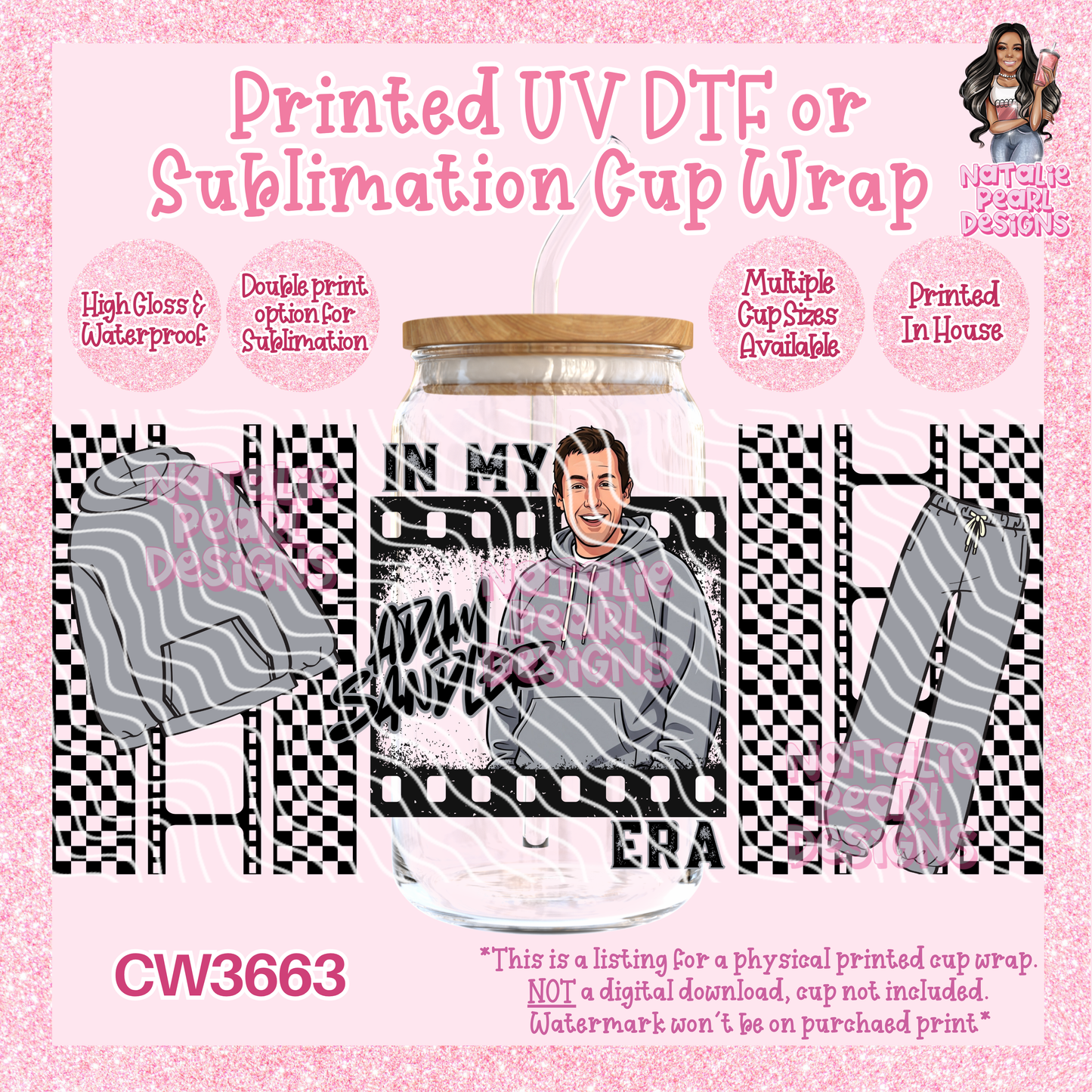 CW3663 UV DTF/SUB Cup Wraps