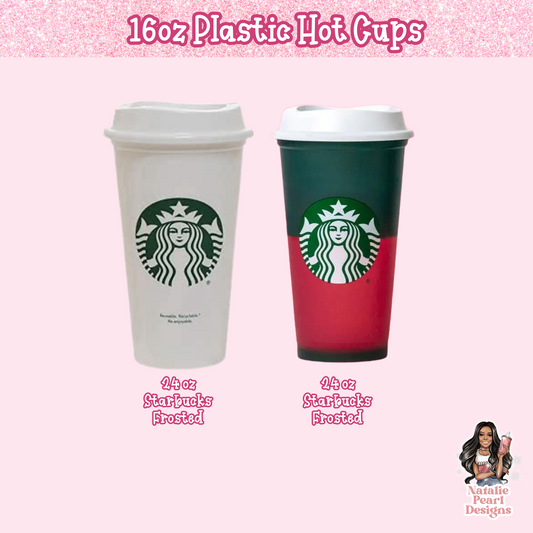 Plastic Hot Cups 16oz
