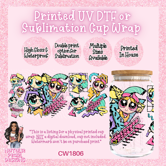 CW1806 UV DTF/SUB Cup Wraps