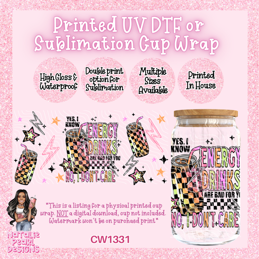 CW1331 UV DTF/SUB Cup Wrap