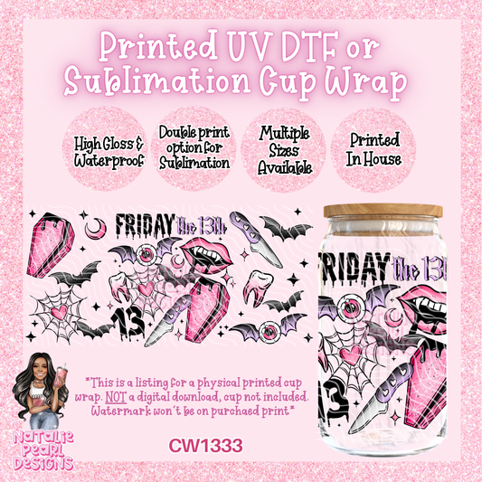 CW1333 UV DTF/SUB Cup Wrap