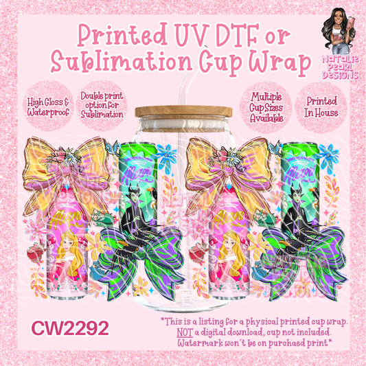 CW2292 UV DTF/SUB Cup Wraps