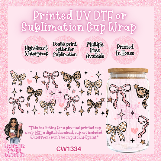 CW1334 UV DTF/SUB Cup Wrap