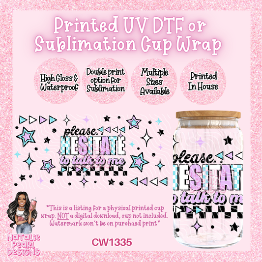 CW1335 UV DTF/SUB Cup Wrap