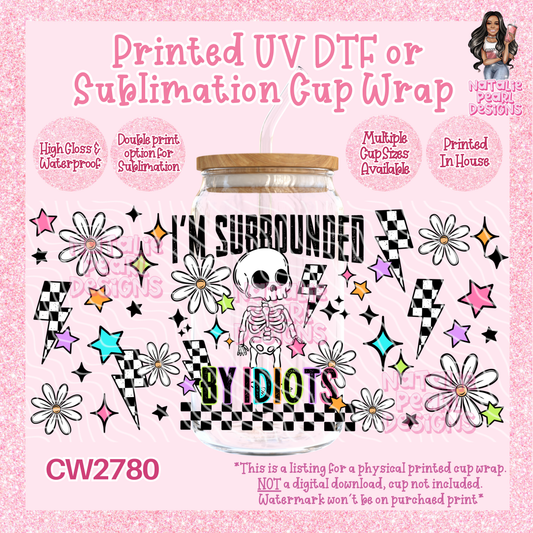 CW2780 UV DTF/SUB Cup Wraps