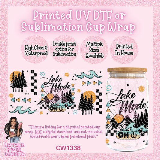 CW1338 UV DTF/SUB Cup Wrap