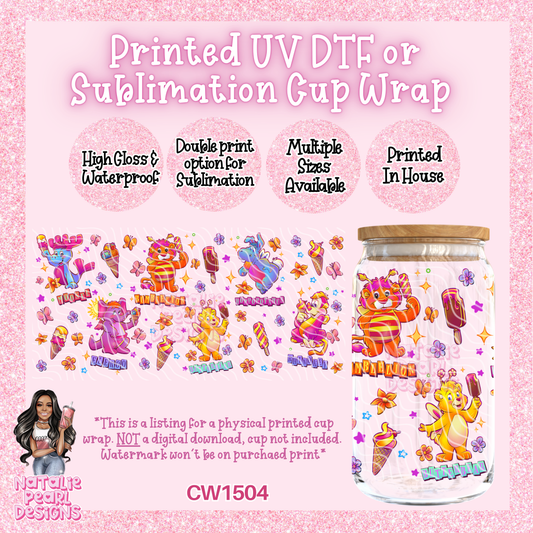 CW1504 UV DTF/SUB Cup Wrap