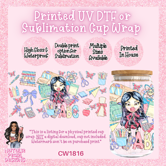 CW1816 UV DTF/SUB Cup Wraps