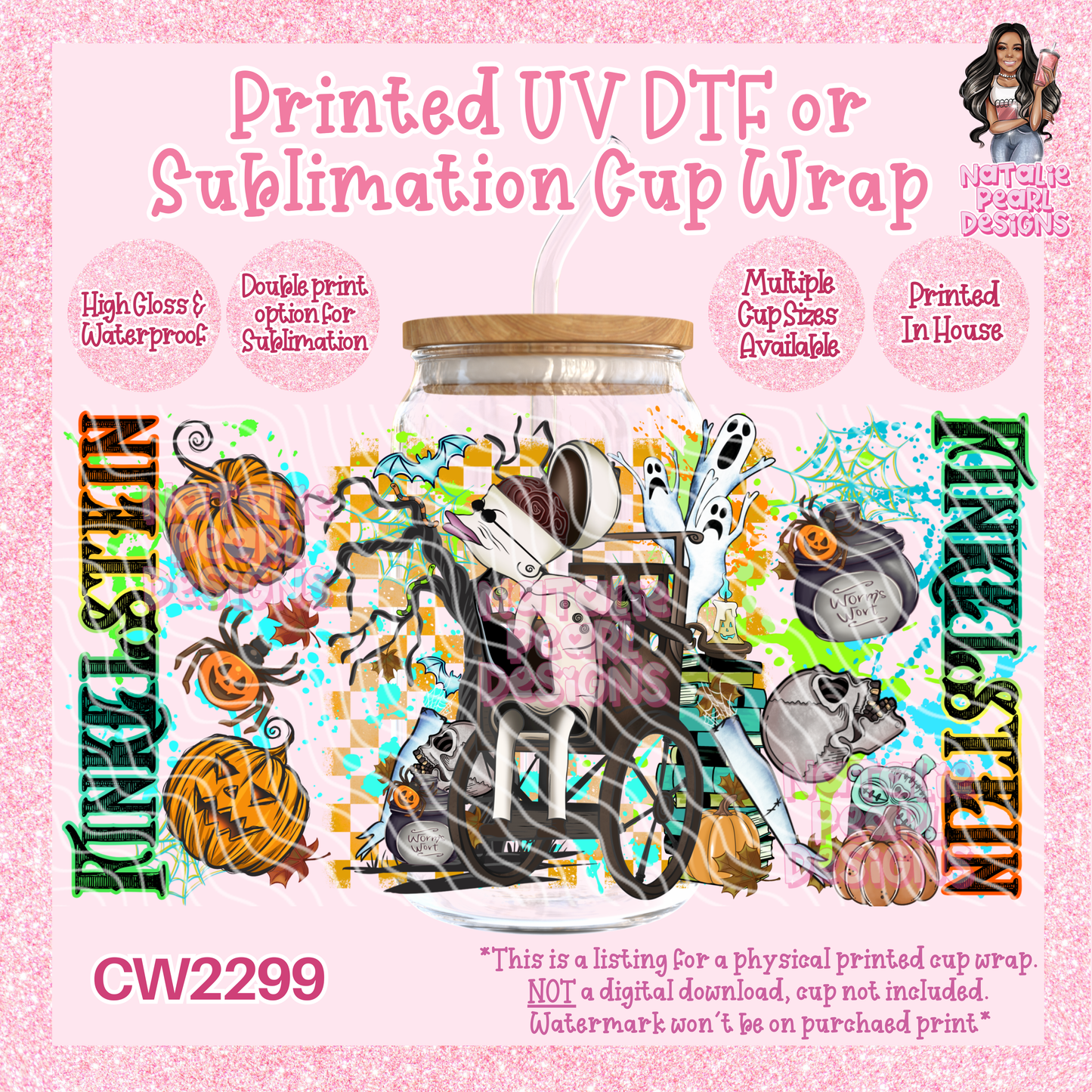 CW2299 UV DTF/SUB Cup Wraps