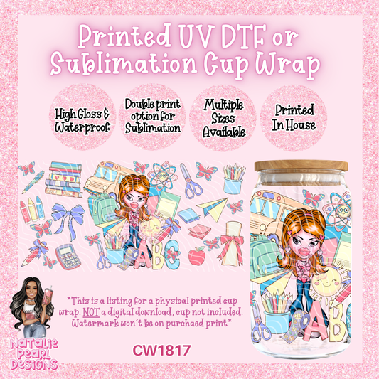 CW1817 UV DTF/SUB Cup Wraps