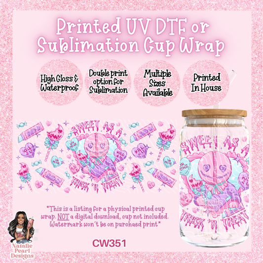 CW351 UV DTF/SUB Cup Wrap