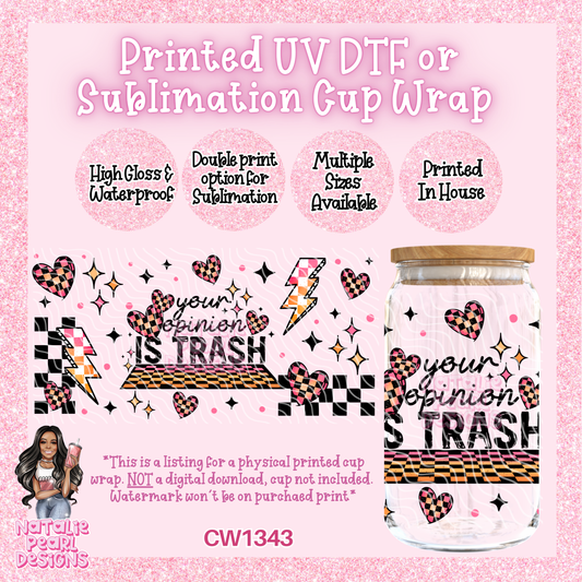 CW1343 UV DTF/SUB Cup Wrap