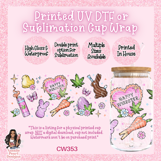 CW353 UV DTF/SUB Cup Wrap