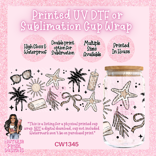CW1345 UV DTF/SUB Cup Wrap