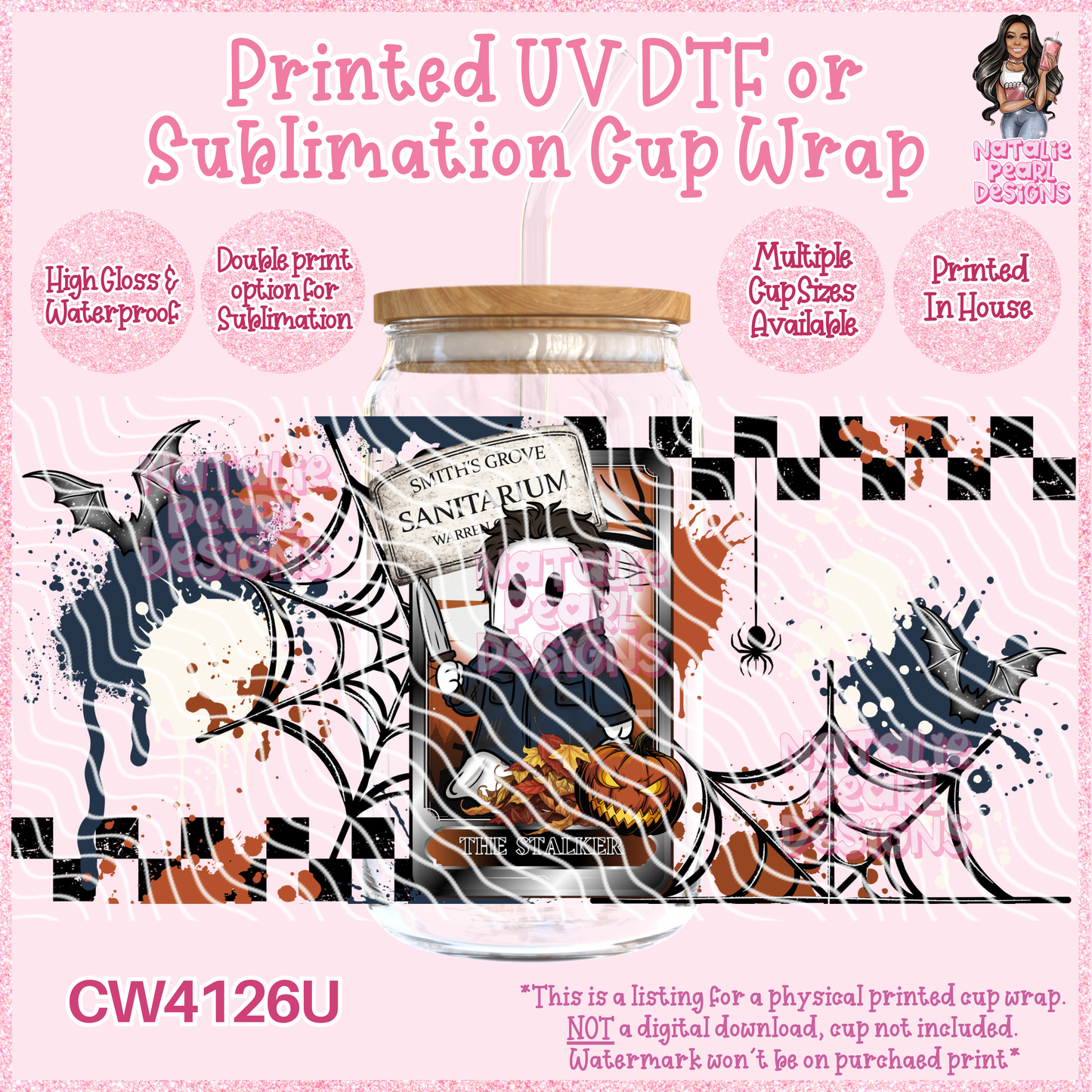 CW4126U UV DTF/SUB Cup Wraps