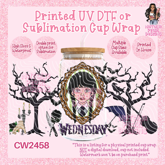 CW2458 UV DTF/SUB Cup Wraps