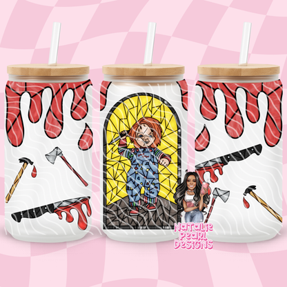 Horror Glass Cans