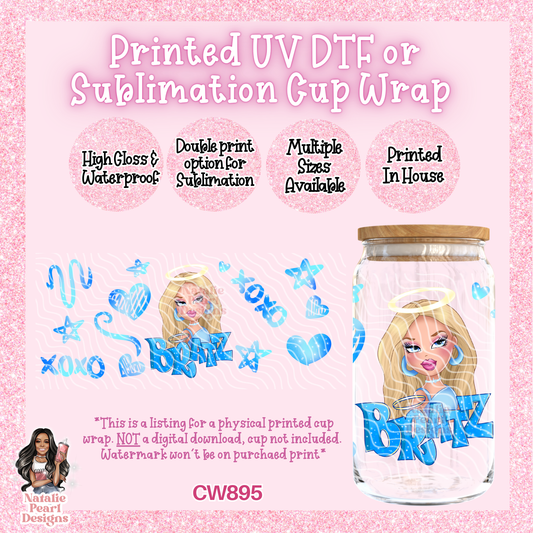 CW895 UV DTF/SUB Cup Wrap