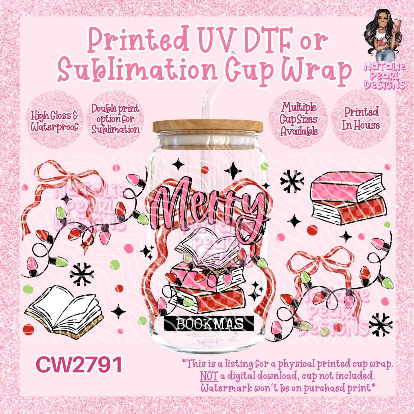CW2791 UV DTF/SUB Cup Wraps