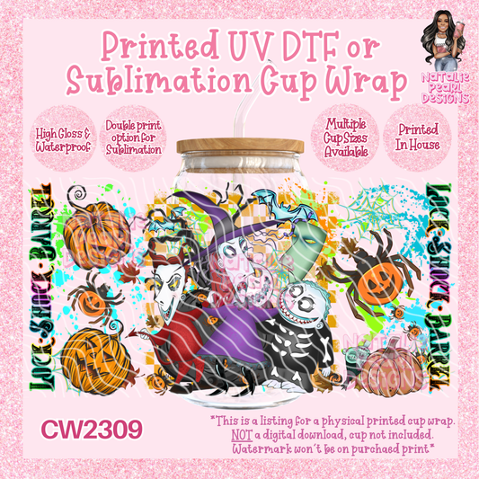 CW2309 UV DTF/SUB Cup Wraps