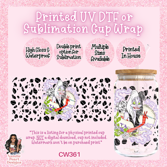 CW361 UV DTF/SUB Cup Wrap