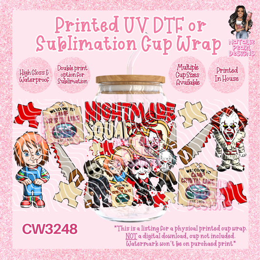 CW3248 UV DTF/SUB Cup Wraps