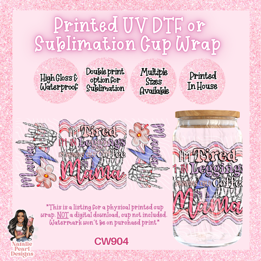 CW904 UV DTF/SUB Cup Wrap