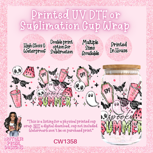 CW1358 UV DTF/SUB Cup Wrap