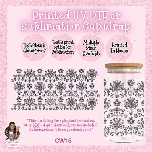 CW15 UV DTF/SUB Cup Wrap