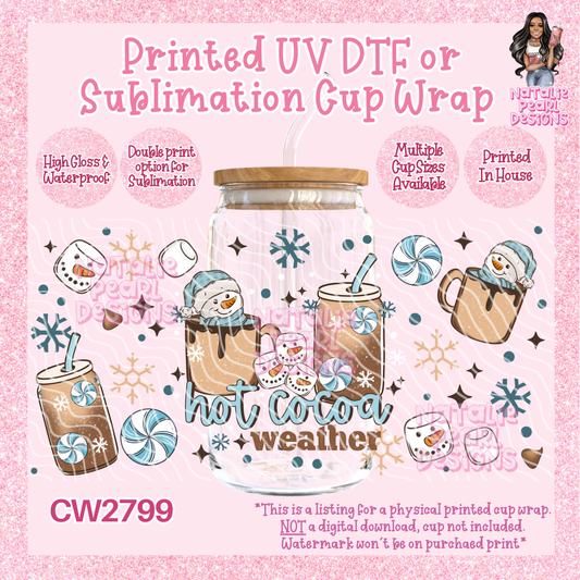CW2799 UV DTF/SUB Cup Wraps
