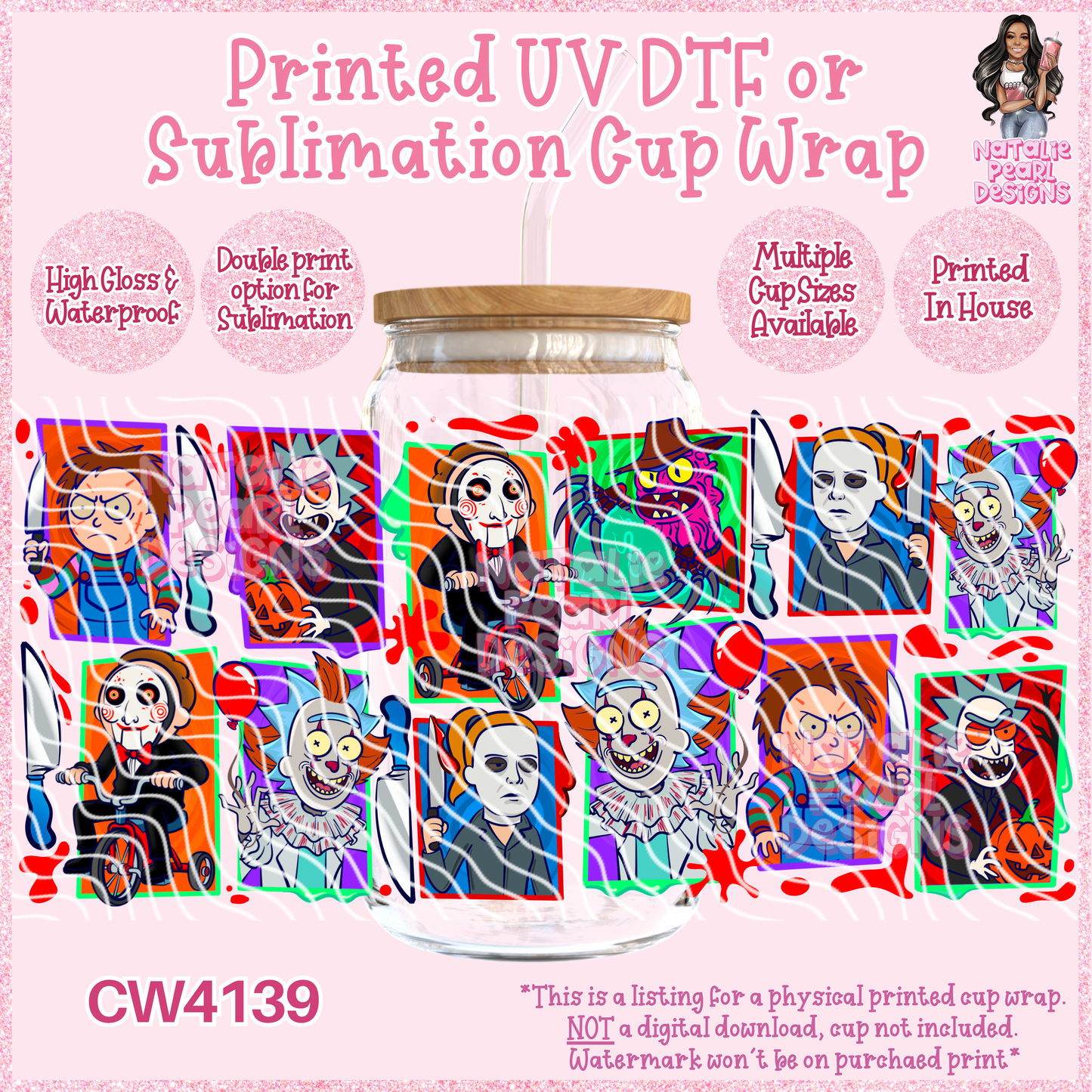 CW4139 UV DTF/SUB Cup Wraps
